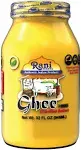 Rani Ghee Pure & Natural from Grass Fed Cows (Clarified Butter) 16oz (1lb) 454g Glass Jar Paleo & Keto Friendly Gluten Free Product of USA