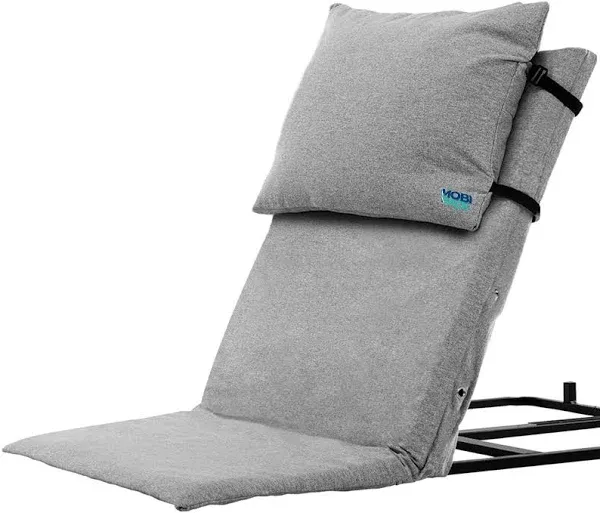 Electric Lifting Backrest for Bed by Mobi-Back, Medical Back Pillow with Electric Pump System, Electric Lifting Bed Backrest, Used by Pregnant Women, Elderly for Sit-Up in Bed - Gen 2.