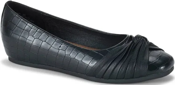 Baretraps Women's Chainey Croco Ballet Flats