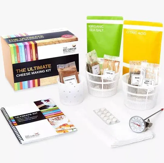 The Big Cheese Making Company Ultimate Cheese Making Kit