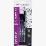 Tombow Fudenosuke Brush Pen 3-Pack