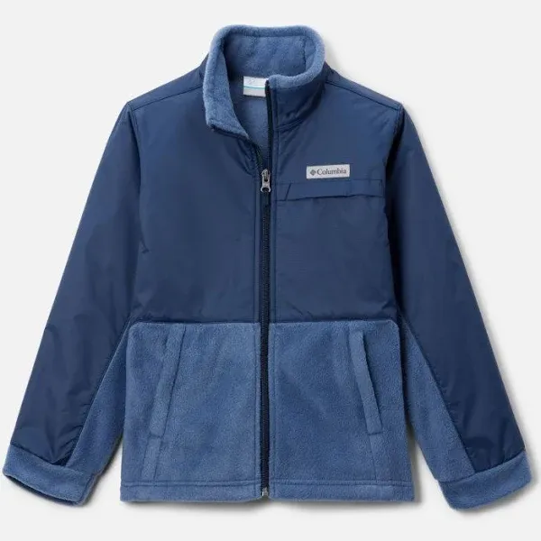 Columbia Boys' Steens Mountain II Overlay Fleece Jacket