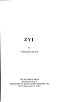 Zvi - 0915540231, paperback, Elwood McQuaid, new