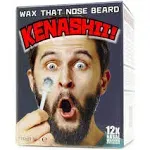 Nose Wax Kit, 100 G Wax, 24 Applicators. The Original and Best Nose Hair Removal Kit from Kenashii. Nose Waxing for Men and Women. 12 Applications, 12