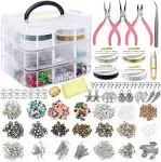 EuTengHao Jewelry Making Supplies Kit Jewelry Making Tools Kit Includes Jewelry