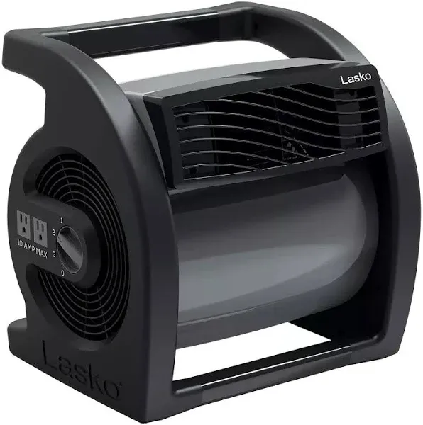 Lasko U15720 Max Performance Pivoting Utility Fan - Open Box