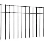 ADAVIN Small or Medium Animal Barrier Fence,25Pack 20 in(L) X12 in(H) Dog Digging Fence Barrier, Garden Fence Animal Barrier for Dogs Rabbits Raccoons, Metal Fence Panel for Outdoor Patio.Total 42 Ft