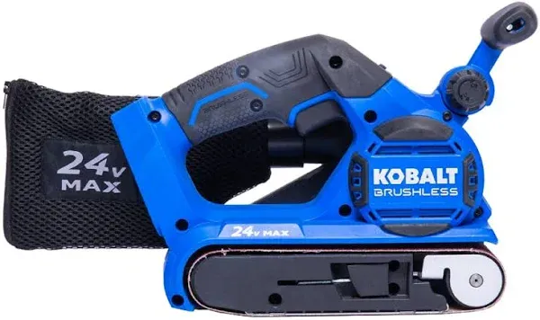 Kobalt KBS 124B-03 24V Max Brushless Cordless Variable Belt Sander