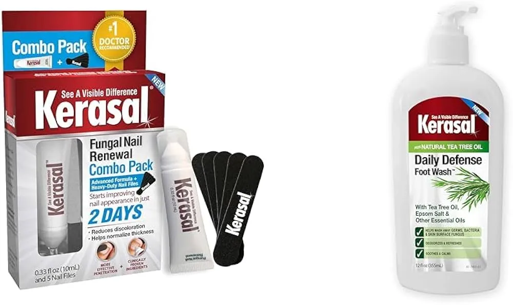 Kerasal Nail Renewal and Nail File Combo Pack