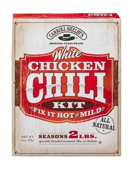 Carroll Shelby's White Chicken Chili Kit