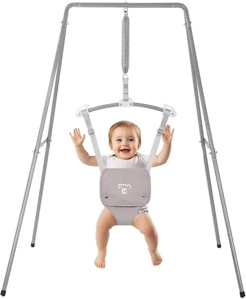 G TALECO GEAR Baby Jumper with Stand, Baby Jumpers and Bouncers Baby Exerciser Suitable for 6-24 Months