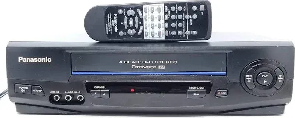 Panasonic Pv-v4521 4-Head Hi-Fi Stereo VCR