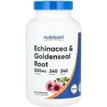 Nutricost Echinacea & Goldenseal Root Capsules