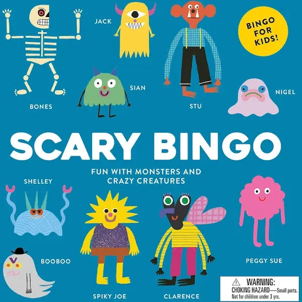 Laurence King Scary Bingo: Fun with Monsters and Crazy Creatures