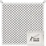 Sous Vide Sinker Weight (1.2 Pounds) Stainless Steel Sous Vide Weights to Prevent Undercooked Food – Chain Sous Vide Mesh Weight Net That Covers The E