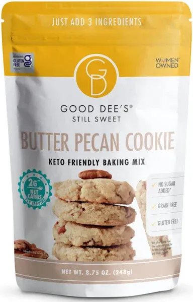 Good Dee's Low Carb Butter Pecan Cookie Baking Mix 8.75 oz