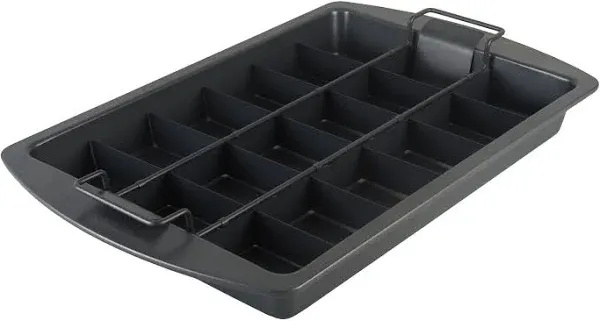 Chicago Metallic Slice Solutions Brownie Pan