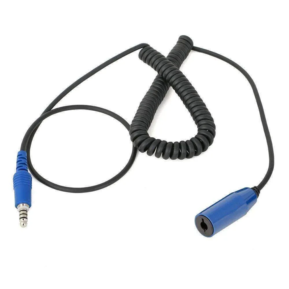 Rugged Radios Offroad Headset or Helmet Extension Coil Cable