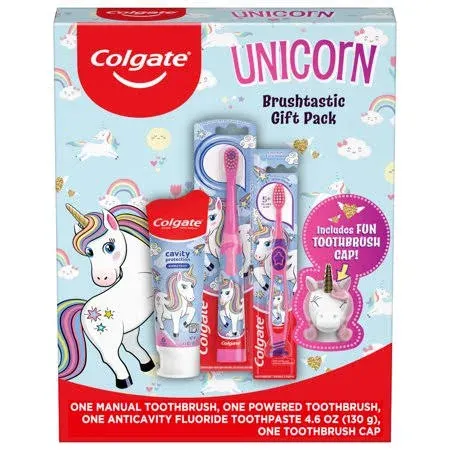 Colgate Kids Unicorn Toothbrush & Toothpaste Gift Set