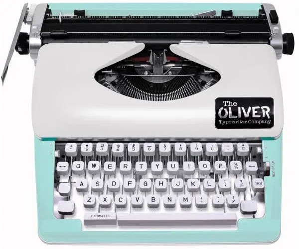 The Oliver Typewriter Company Timeless Manual Typewriter (Black)