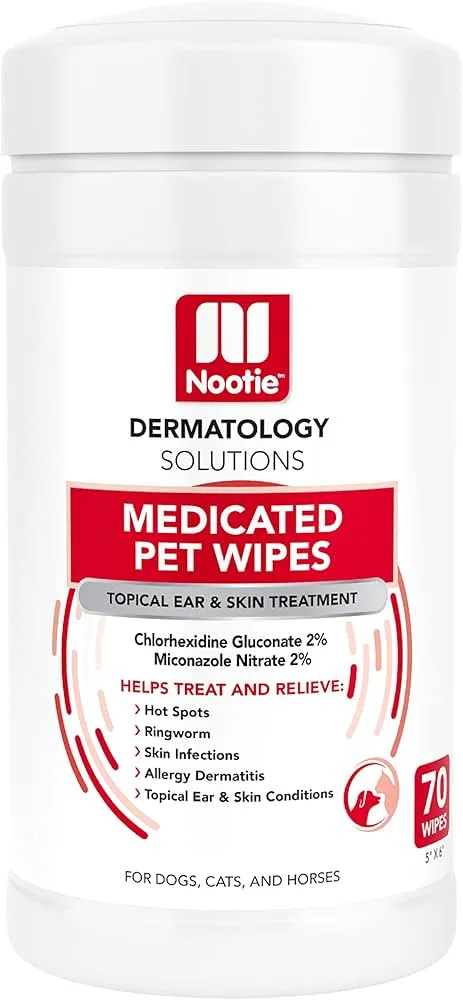 Nootie Antimicrobial Medicated Wipes