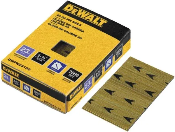 DEWALT 1-1/2" Pin Nails