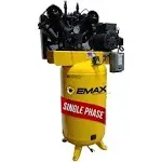 EMAX PE10V080V1 10 HP 1-Phase 80 Gallon Industrial Plus Vertical Air Compressor