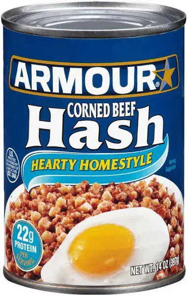 Armour Hearty Homestyle Corned Beef Hash (14 oz)