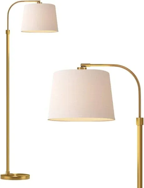 Oneach 62&#034; Gold Floor Lamp for Living Rooms Tall Arc Standing Lamps 