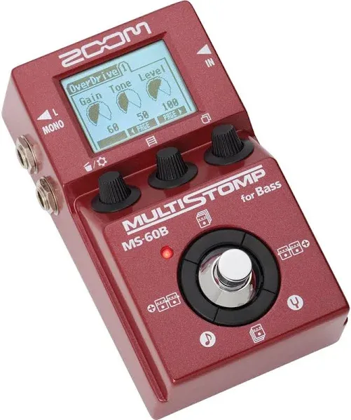 Zoom MS-60B MultiStomp Bass Pedal