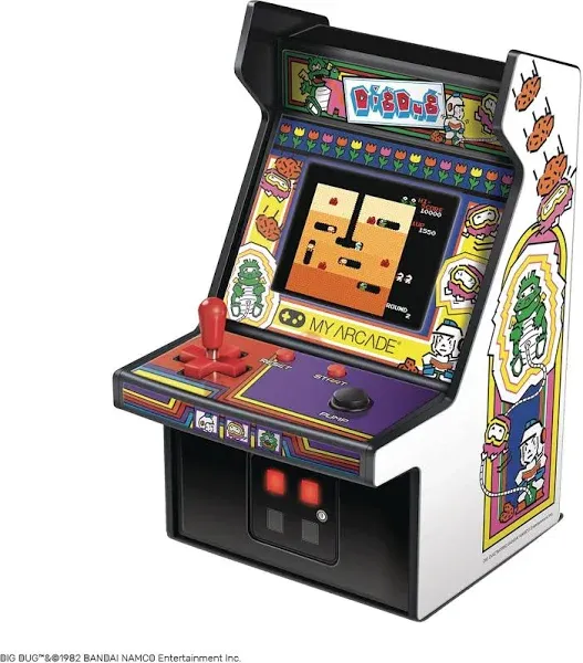 My Arcade Retro Dig Dug Micro Player