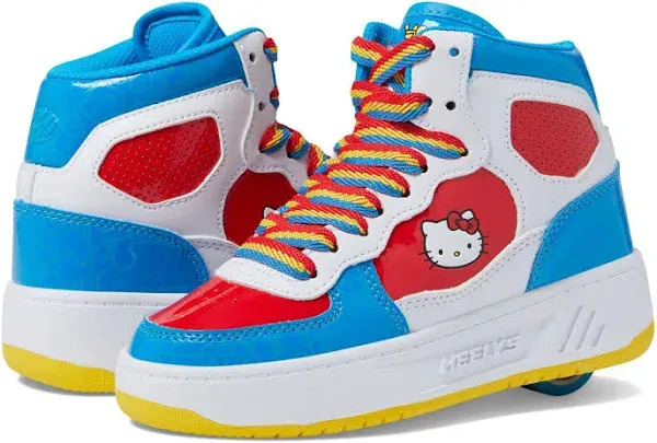 Heelys x Hello Kitty Kids' Rezerve EX High Top Skate Sneaker Red/Blue Multi