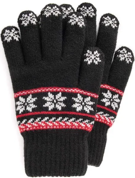 MUK LUKS Women's Lined Touchscreen Gloves