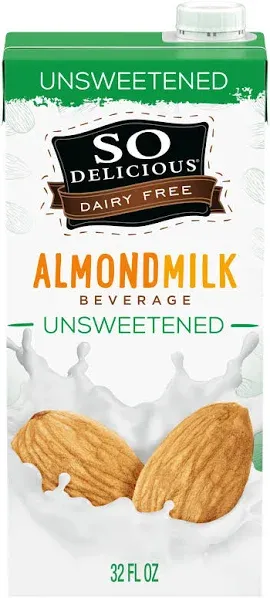 So Delicious Unsweetened Almond Milk