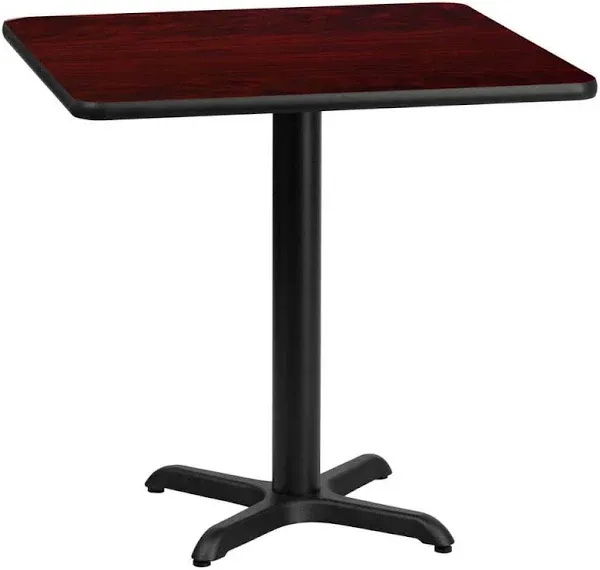 Flash Furniture 30' Laminate Table Top Height Table Base