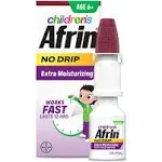 Afrin, Children's, No Drip Extra Moisturizing Stuffy Nose Pump Mist, Age 6+