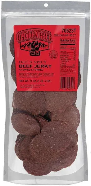 Old Trapper Spicy Double Eagle Beef Jerky