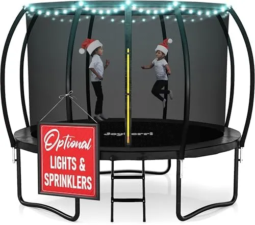 Joyberri Trampoline for Kids and Adults 8Ft 10Ft 12Ft 14FT Trampoline with Net