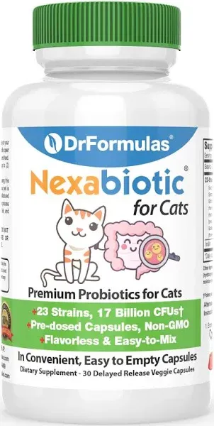 DrFormulas Nexabiotic Probiotics for Cats