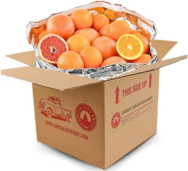 Capital City Fruit Gourmet Fresh Fruit Gift Box (15 Piece Mixed Citrus)