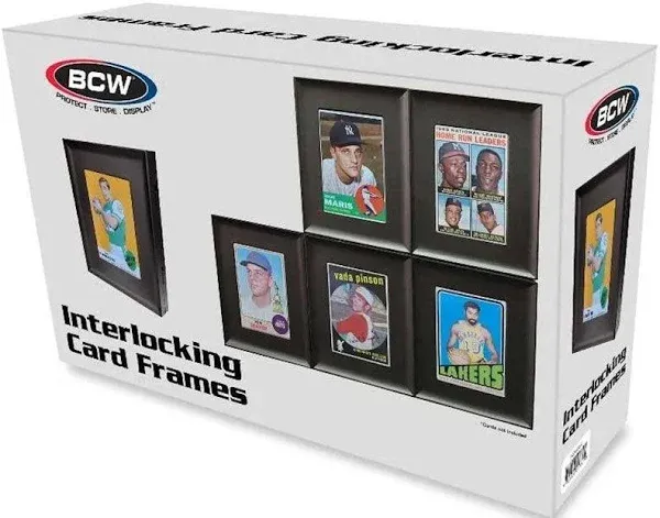 BCW Interlocking Graded Card Frames