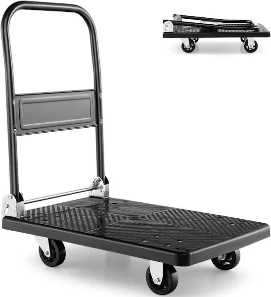 Costway Folding Push Cart Dolly