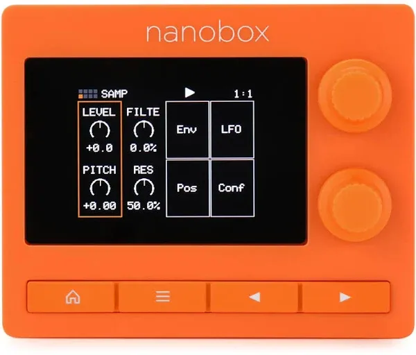 1010 Music Tangerine Nanobox Sampler