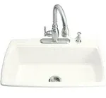 Kohler Cape Dory Top-Mount Single-Bowl Kitchen Sink