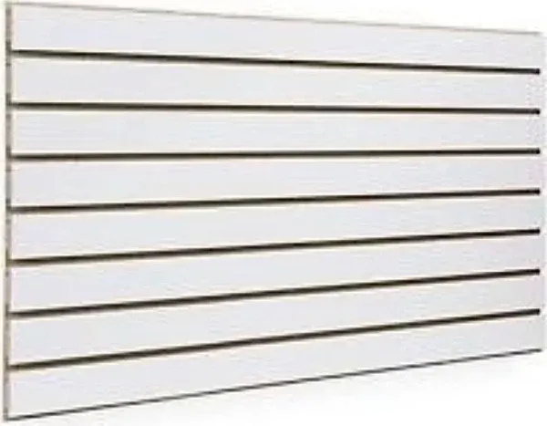 Only Hangers White Slatwall Panels 24"H x 48"L (Set of 2)