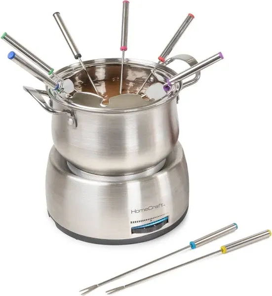 HomeCraft 8-Cup Electric Fondue Set