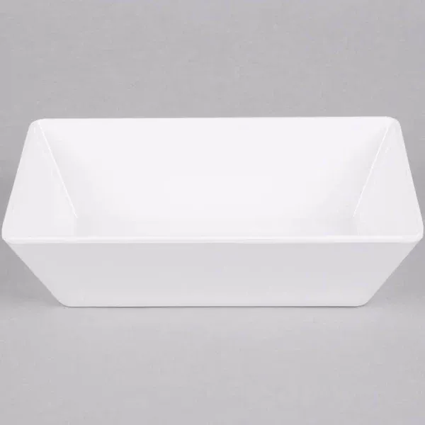 American Metalcraft MLRP9 48 oz. Rectangular Melamine Serving Bowl