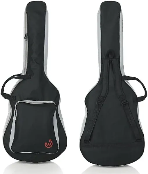 Wayfinder Supply Co. Lightweight Acoustic Guitar Gig Bag with Large Accessory...