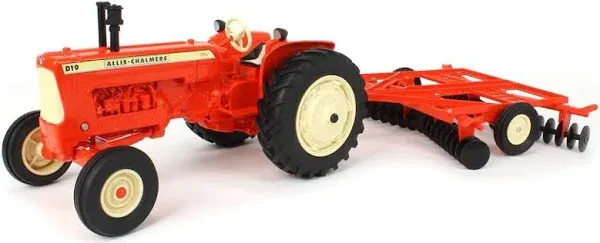 Ertl Allis Chalmers D19 Tractor with Disk Harrow