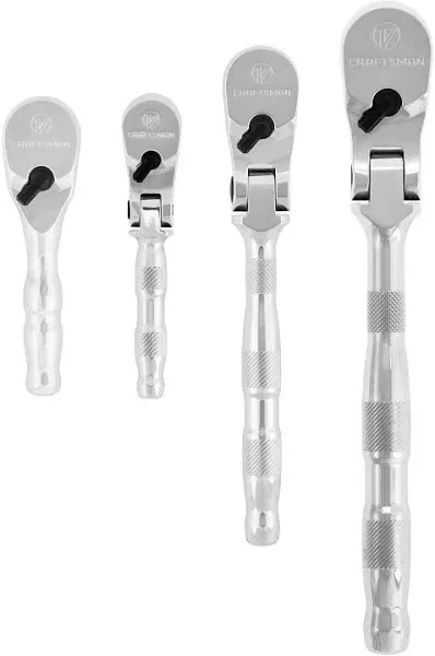 Craftsman V-Series 4-Piece Flexible Head Ratchet Set